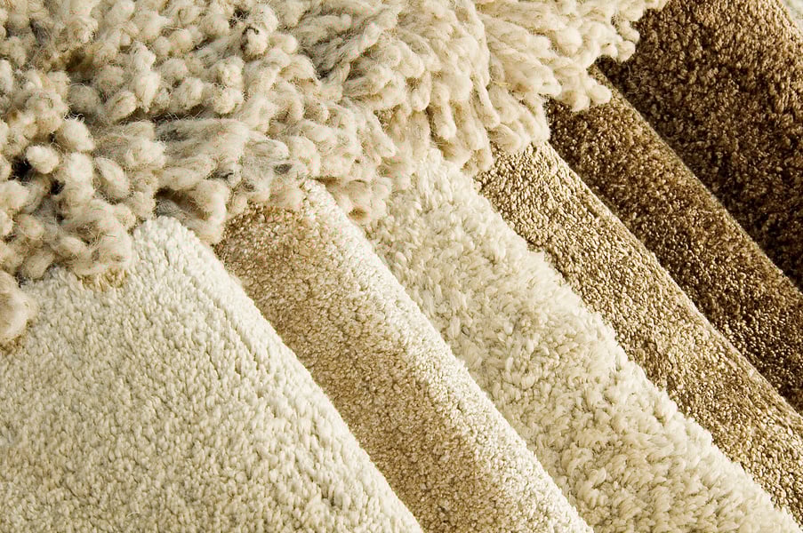 Samples color of  carpet